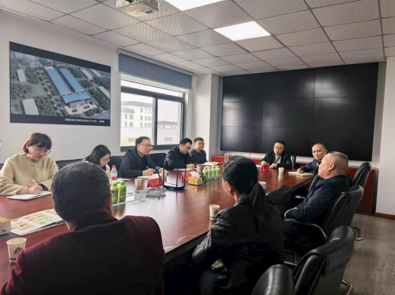 省统计局综合处来我市调研企业生产经营情况